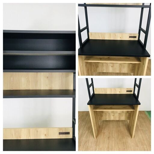 ☆ほぼ完成品でお渡し☆【新品】ゴミ箱収納型レンジ台
