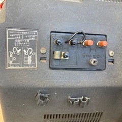 ジャンク　1980年製　ブラウン管　テレビ　TV の画像