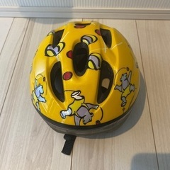 bell 幼児ヘルメット　黄色クマの画像