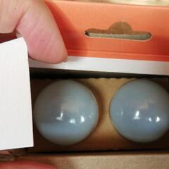 E17口金の電球2つの画像