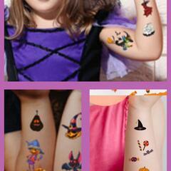 ①小さなお子さん用🎃ハロウィンコスプレクリップリボン🎀の画像