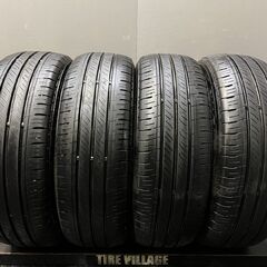 DUNLOP ENASAVE EC300 185/60R15 15インチ 夏タイヤ 4本 22～23年製 バリ溝 VW/ポロ カローラフィールダー シエンタ フィット等　(TH937)クレジットカード QRコード決済可能