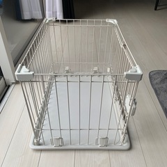 決まりました。アイリスオーヤマのペットゲージ⭐️使用歴浅です。の画像