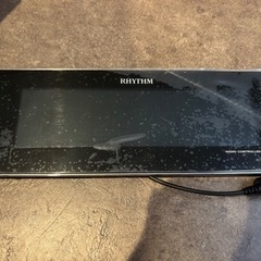 新品 リズム電波時計 Iroriaの画像