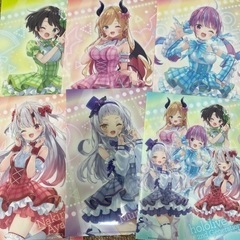 ホロライブ　クリアファイル６種類