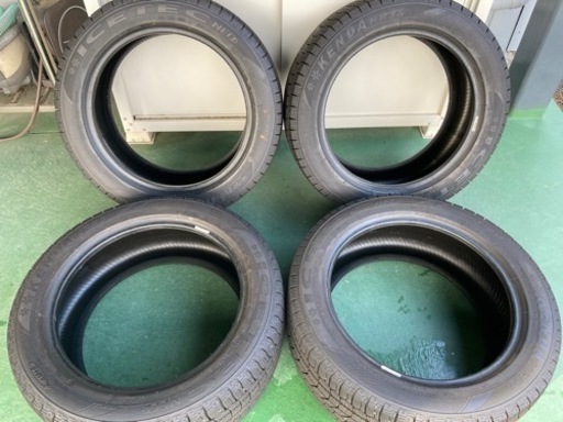 スタッドレス225/50R17 4本組KENDA KR36 ICETECNEO 9部山