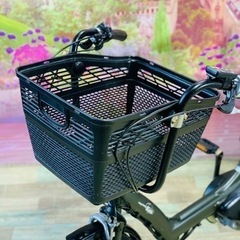 ❹ 5774子供乗せ電動アシスト自転車ヤマハ3人乗り対応20インチの画像