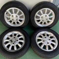 軽自動車用アルミ付夏タイヤ155/65r13 4本セット