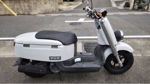 YAMAHA ボックス　白色　原付メットインスクーターバイク　すぐ乗れます　福岡市南区
