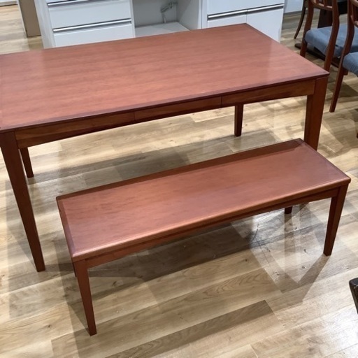 【トレファク神戸南店】朝日木材加工ダイニング4点セット【取りに来られる方限定】¥43,780