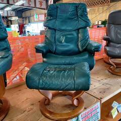 【愛品倶楽部柏店】EKORNES  ストレスレスチェア&オットマン Reno Mサイズ