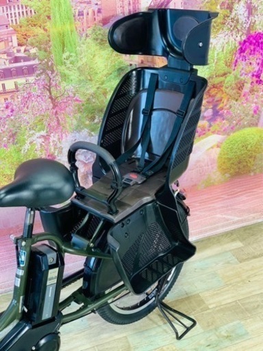 ❶5782子供乗せ電動アシスト自転車YAMAHA 20インチ良好バッテリー