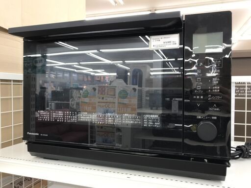 ★ジモティ割あり★ Panasonic オーブンレンジ NE-MS268-K 26L 21年製 動作確認／クリーニング済み KJ3375