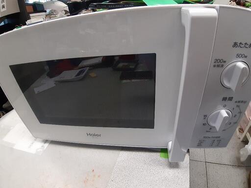 【引取先決まりました！】 電子レンジ ハイアール Haier JM-17H-60 2021年製 お店までご来店をお待ちしております！