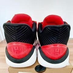 ハーデン ステップバック 美品 バスケットシューズ  Harden バッシュ adidas  ミニバス 22.5cmの画像