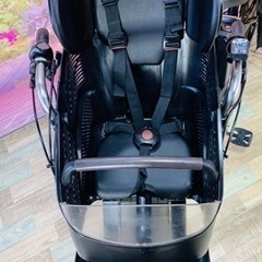 ❸5797子供乗せ電動アシスト自転車ブリヂストン20インチ良好バッテリーの画像