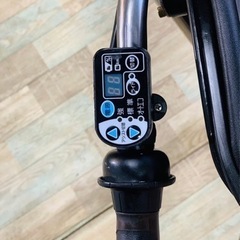 ❸5797子供乗せ電動アシスト自転車ブリヂストン20インチ良好バッテリーの画像