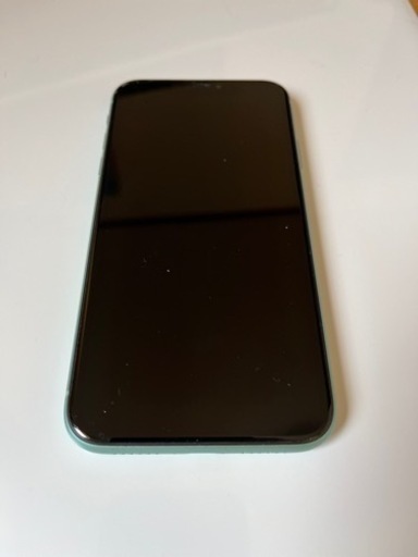 [値下げ］ジャンク品　SIM フリー　iPhone11　128GB　グリーン　　本体のみ