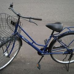 26インチ 🚲 中古 自転車 9800円 🔑鍵 💡オートライト付...