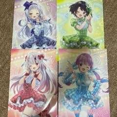 ホロライブ　クリアファイル４種類