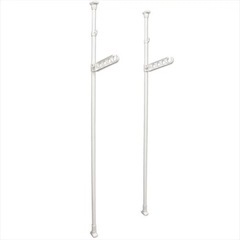 突っ張り室内物干し竿受け　１段の画像