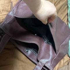 トートバッグ フェイクレザー 大容量の画像