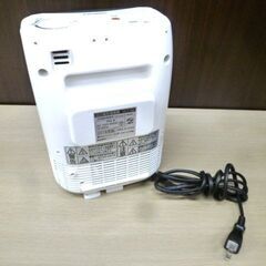 日立 電気温風機 2018年製 HLT-66 トレポカ 転倒OFFスイッチ コンパクト 小型 暖房 HITACHI TOREPOKA 苫小牧西店の画像