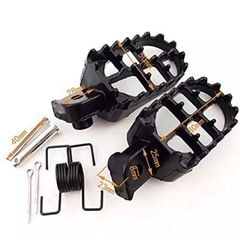 新品☆YAMAHA アルミ フットペグステップ ワイドステップ アルミ製 バイクの画像