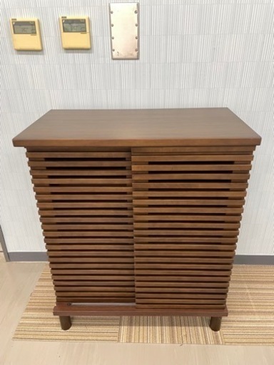 【取引確定】シューズボックス(ニトリ製品)ブラウン