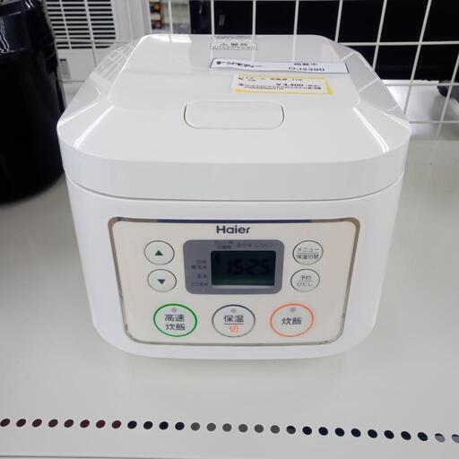 ★ジモティ割あり★ Haier 炊飯器 3合 17年製 動作確認／クリーニング済み OJ2390