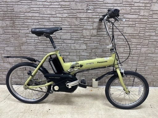 東京23区配達無料　新基準 Panasonic パナソニック オフタイム 6.6Ah リチウム 電動自転車☆中古☆
