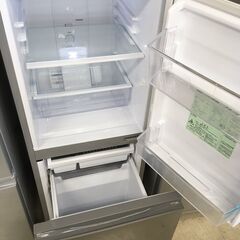 J2833   ★値下げしました★  ★6ヶ月保証付★ AQUA　アクア　２ドア冷蔵庫　AQR-13K(S)　シルバー　2021年製 クリーニング済み 【リユースのサカイ柏店】流山市 中古冷蔵庫 松戸市 中古冷蔵庫 我孫子市 中古冷蔵庫 船橋市 中古冷蔵庫 守谷市 中古冷蔵庫 取手市 中古冷蔵庫