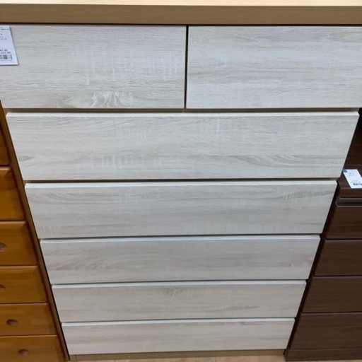 【トレファク摂津店】サンコウ6段チェストナチュラル×アイボリー入荷致しました！！