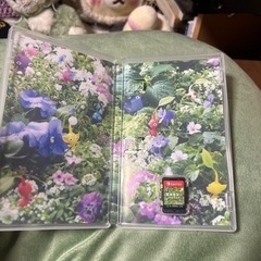 任天堂スイッチ用 ピクミン3デラックス 未使用に近いの画像