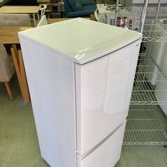 【リサイクルショップ　ピカソ　小松原】シャープ SHARP 137L つけかえどっちもドア 2ドア冷蔵庫 2018年製 SJ-D14D★9142★の画像