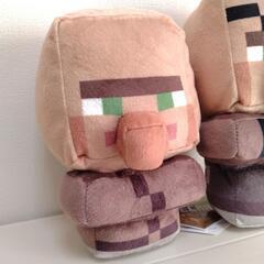 【新品】マインクラフト 村人ぬいぐるみ 武器鍛治の画像