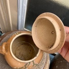 骨董品土瓶の画像