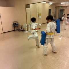 空手　幼児から大人までの画像