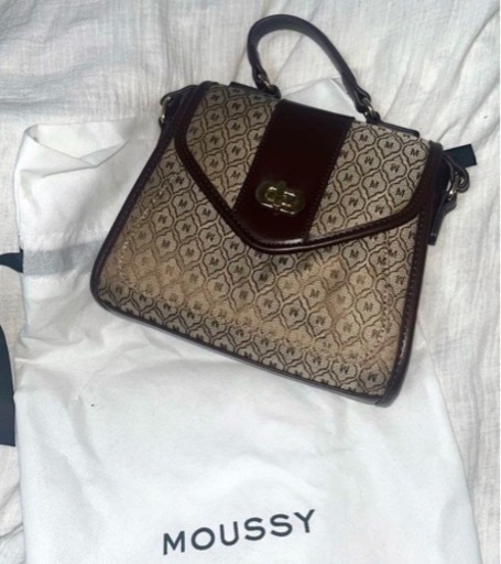 moussyモノグラムバック