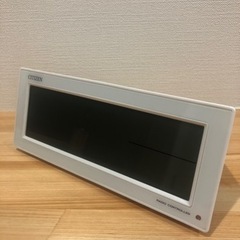 【最終値下げ】【動作確認済】CITIZEN 電波時計（置き時計）