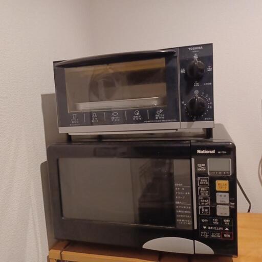 電子レンジとオーブントースター