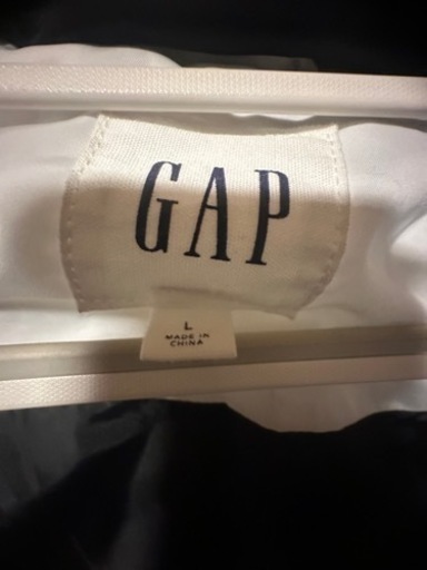 【美品】値下げGAP ダウン　ホワイト/ブラック/L