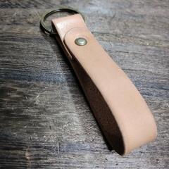 レザーキーホルダー製作教室の画像