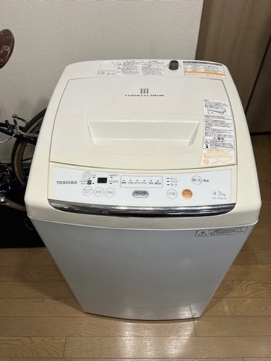 芝電気洗濯機 AW-42ML