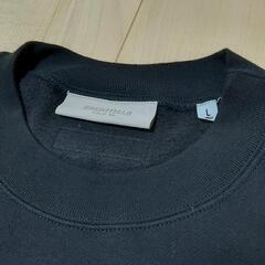 【美品】FOG ESSENTIALS エッセンシャルズ スウェット トレーナー スエードロゴ Lサイズ 裏起毛 オーバーサイズの画像