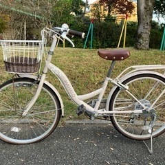 子供用 自転車 マハロ ベージュ 22インチ