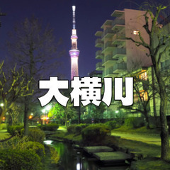 東京スカイツリーから木場まで！大横川（運河）をひたすら歩きます！...