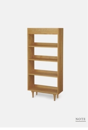 momo natural モモナチュラル　本棚 momo shelf L