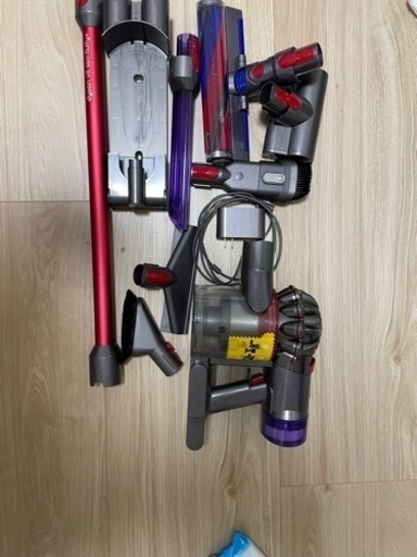 ダイソン V8 Slim Fluffy SV10KSLMBU サイクロン式 コ…