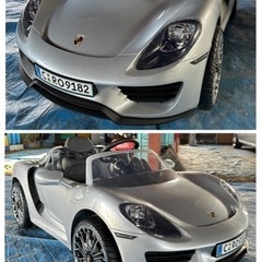 電話 ミニカー トイザラス アヴィーゴ 6v ポルシェ918 電動自動車 電話